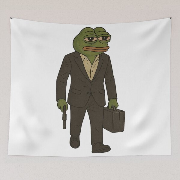 Item preview, Agent PEPE designed and sold by Kunst-Shirt.