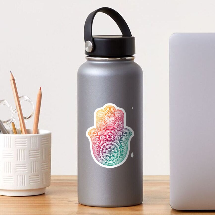 Warm Hamsa Sticker