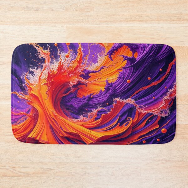 Item preview, Vibrant Abstract Dreamscape – Flood of colors meets dynamic forms in surreal harmony designed and sold by FotoworldEdel.