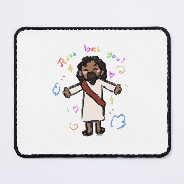 Item preview, cute Jesus doodle designed and sold by ssamoey.