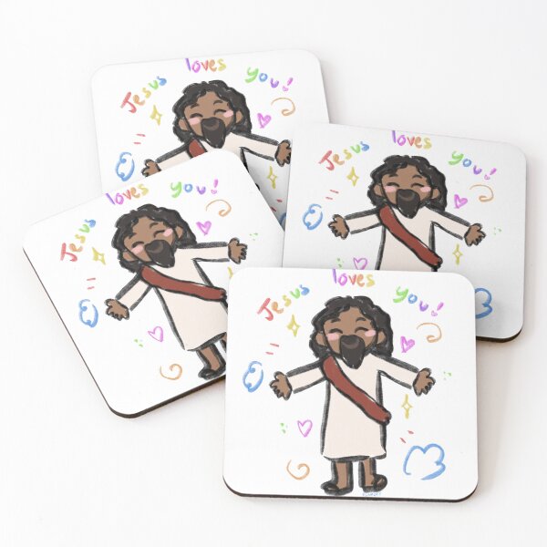 Item preview, cute Jesus doodle designed and sold by ssamoey.