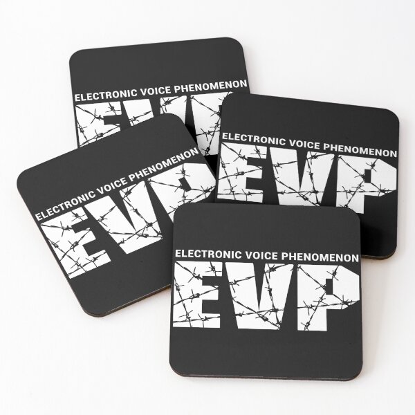 Item preview, EVP electronic voice phenomenon inspired by ECW logo designed and sold by KILLIGREW-JACK.
