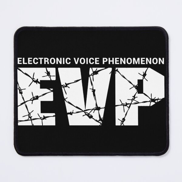 Item preview, EVP electronic voice phenomenon inspired by ECW logo designed and sold by KILLIGREW-JACK.