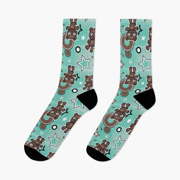 Item preview, Mint Choco Chip Metro Bear Pattern designed and sold by SinisterZTeddy.