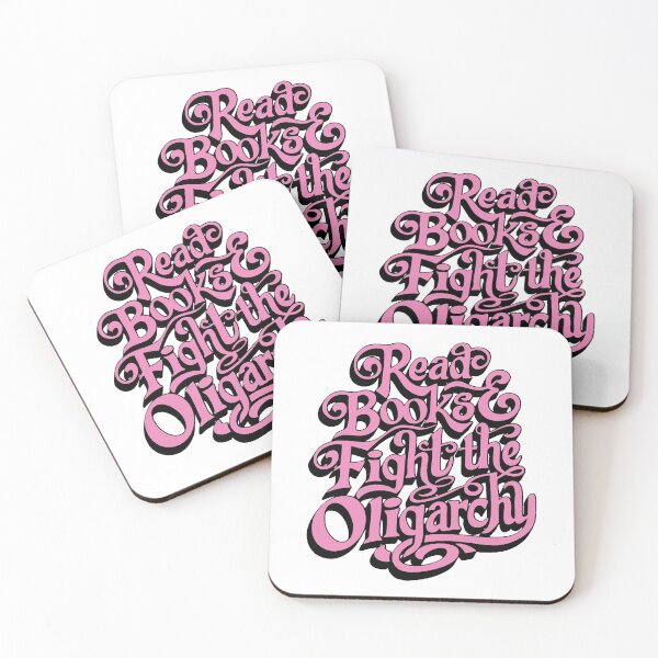 Item preview, Read books and fight the oligarchy sticker designed and sold by baranskini.