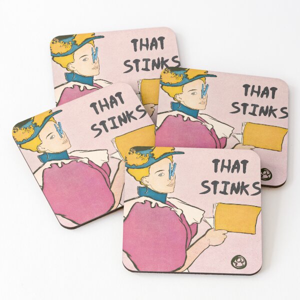 Item preview, That Stinks – Funny Vintage Altered Art with Sass designed and sold by The Walls Wonder.