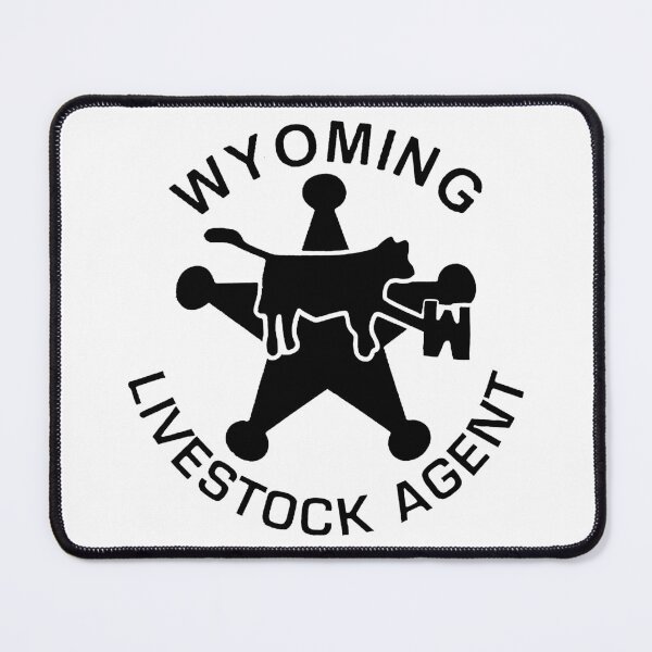 Item preview, LiveStock Agent; Wyoming; designed and sold by StickerApe.