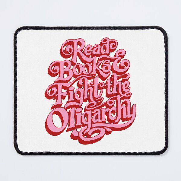 Item preview, Read books and fight the oligarchy sticker designed and sold by baranskini.