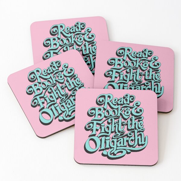 Item preview, Read books and fight the oligarchy sticker designed and sold by baranskini.