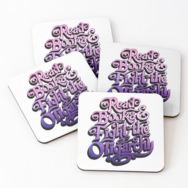 Item preview, Read books and fight the oligarchy sticker designed and sold by baranskini.