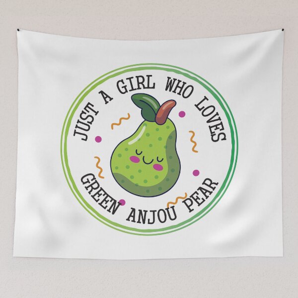 Item preview, Just A Girl Who Loves Green Anjou Pear designed and sold by bolimj.