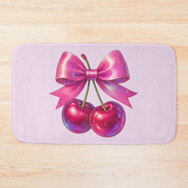 Item preview, Radiant Pink Cherries – A Sweet Delight designed and sold by AwesomeBeyondLimits.