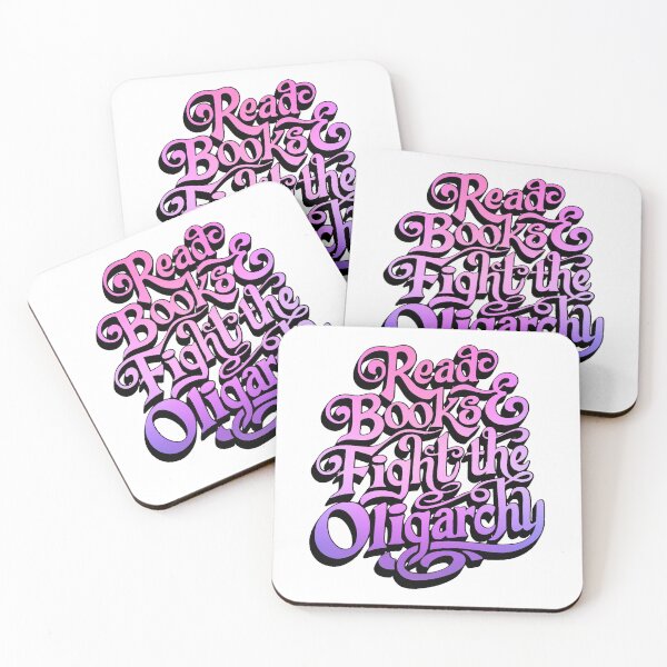 Item preview, Read books and fight the oligarchy sticker designed and sold by baranskini.