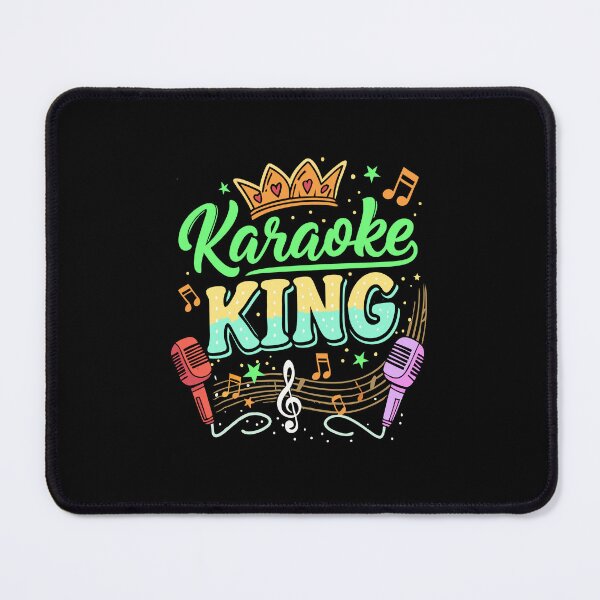 Item preview, Karaoke King Music Lover Design designed and sold by Text2tee.