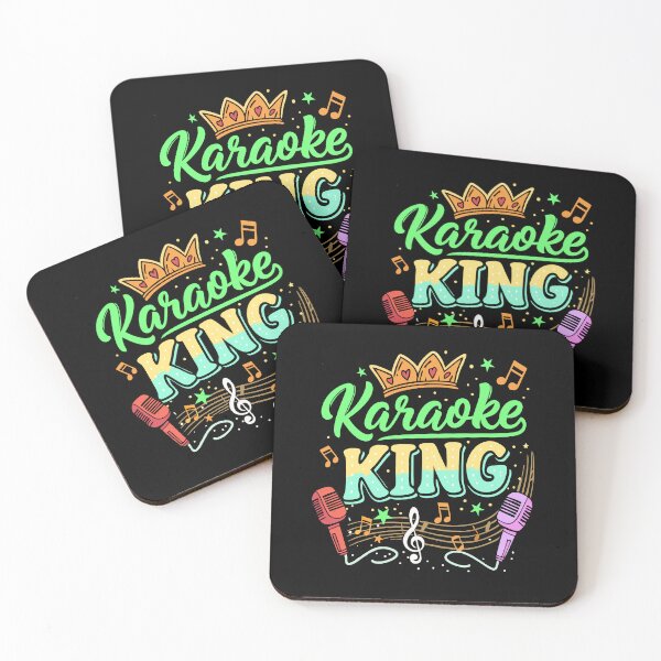 Item preview, Karaoke King Music Lover Design designed and sold by Text2tee.