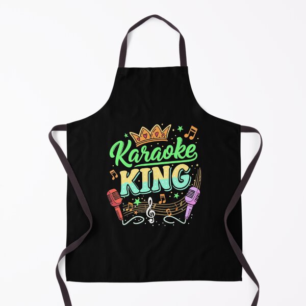 Item preview, Karaoke King Music Lover Design designed and sold by Text2tee.