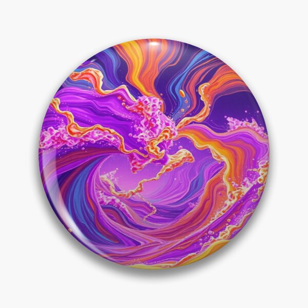 Item preview, Vibrant Abstract Dreamscape – Flood of colors meets dynamic forms in surreal harmony designed and sold by FotoworldEdel.