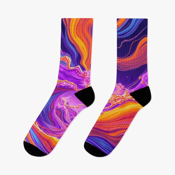 Item preview, Vibrant Abstract Dreamscape – Flood of colors meets dynamic forms in surreal harmony designed and sold by FotoworldEdel.