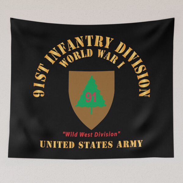Item preview, Army - SSI - 91st Infantry Division  - WWI - Wild West Division - US Army X 300 designed and sold by Military Insignia Products.