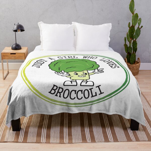 Item preview, Just A Girl Who Loves Broccoli designed and sold by bolimj.