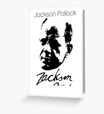 Jackson Pollock Carte de vœux