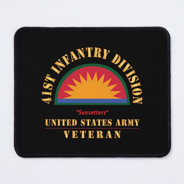 Item preview, Army - SSI - 41st Infantry Division - Sunsetters - US Army Veteran X 300 designed and sold by Military Insignia Products.
