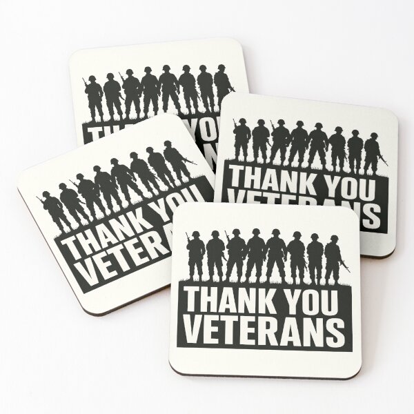 Item preview, Veterans Day Gift - Memorial Day Gift - Thank You Veterans designed and sold by Galvanized.