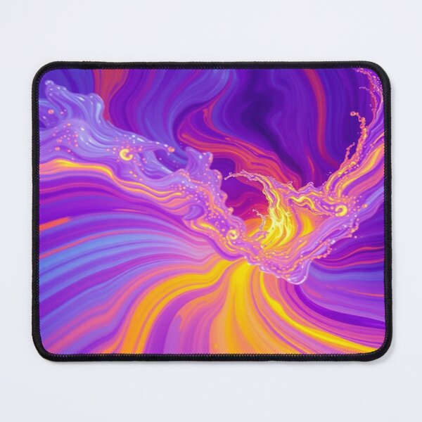 Item preview, Vibrant Abstract Dreamscape – Flood of colors meets dynamic forms in surreal harmony designed and sold by FotoworldEdel.