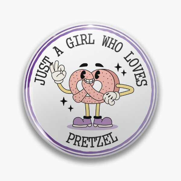Item preview, Just A Girl Who Loves Pretzel designed and sold by bolimj.
