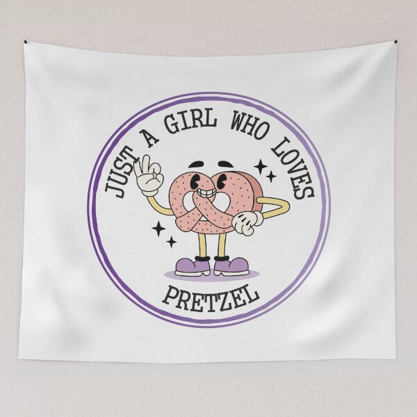 Item preview, Just A Girl Who Loves Pretzel designed and sold by bolimj.