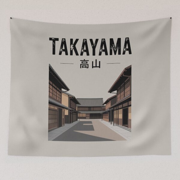 Item preview, Vintage Japan City – Takayama designed and sold by SignumShop.
