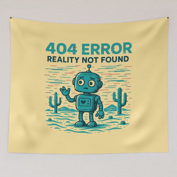 Item preview, 404 – Reality Not Found designed and sold by fadilow.