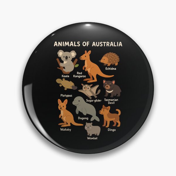 Item preview, Animals Of Australia Aussie Gift Australian Animal Educational  designed and sold by alenaz.