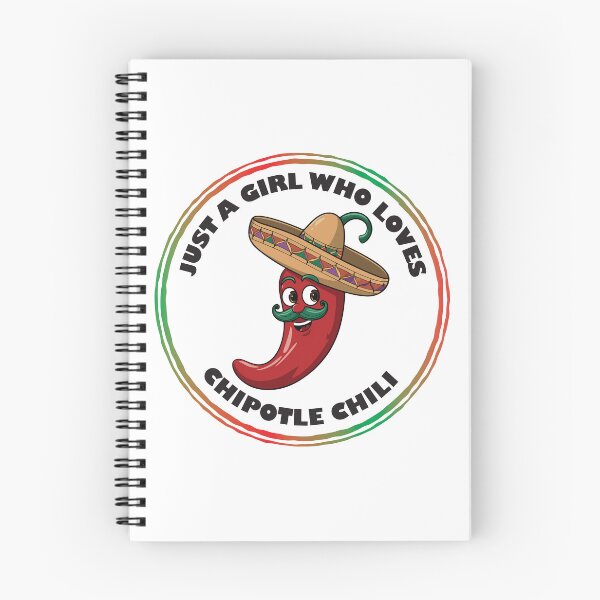 Item preview, Just A Girl Who Loves Chipotle Chili designed and sold by bolimj.