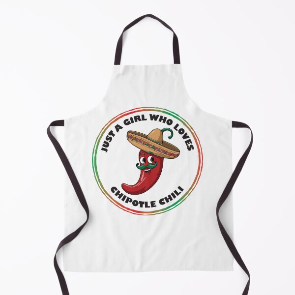 Item preview, Just A Girl Who Loves Chipotle Chili designed and sold by bolimj.