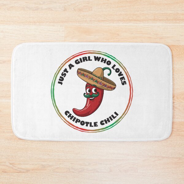 Item preview, Just A Girl Who Loves Chipotle Chili designed and sold by bolimj.