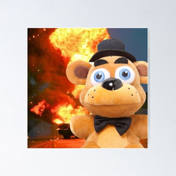 Item preview, Freddy Fazbear This is Fine designed and sold by J0347.