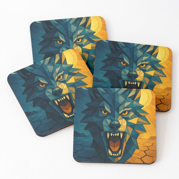 Item preview, wolf fragmented night & day designed and sold by Metaverse8.