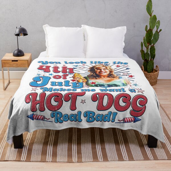 Item preview, You Look Like The 4th Of July Makes Me Want A Hot Dog Real Bad designed and sold by MackenzieBin.