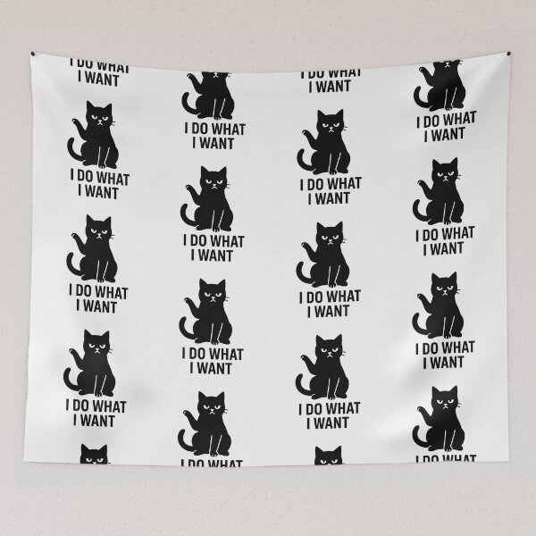Item preview, I DO WHAT I WANT designed and sold by TheWonkyEaselCo.