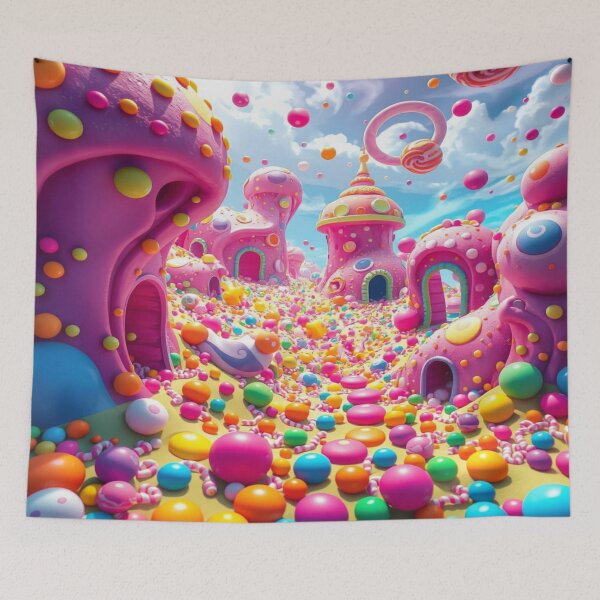 Artikelvorschau, Mystische Fantasy-Landschaft – A Dreamlike World of Colors and Magic entworfen und verkauft von FotoworldEdel.