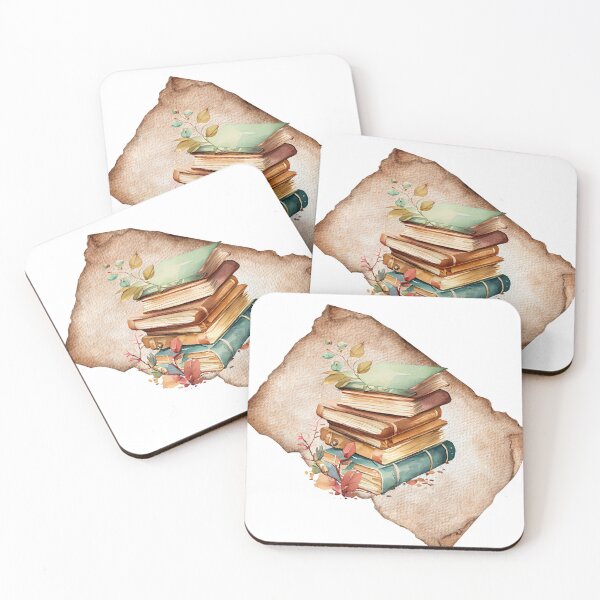 Item preview, Stack of Books designed and sold by SJ Studio.
