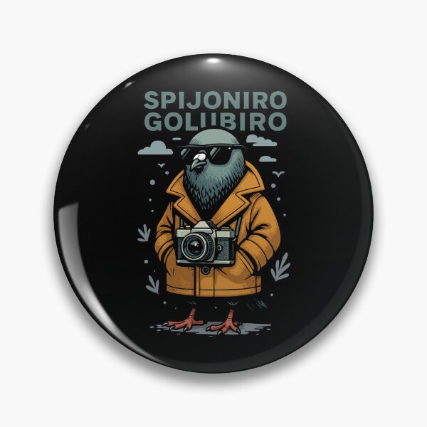 Item preview, Spijuniro Golubiro Italian Brainrot Memes Dark designed and sold by Sitchko.