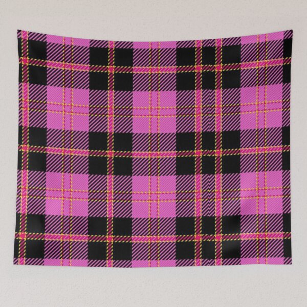 Item preview, pink plaid designed and sold by Spiralweather.
