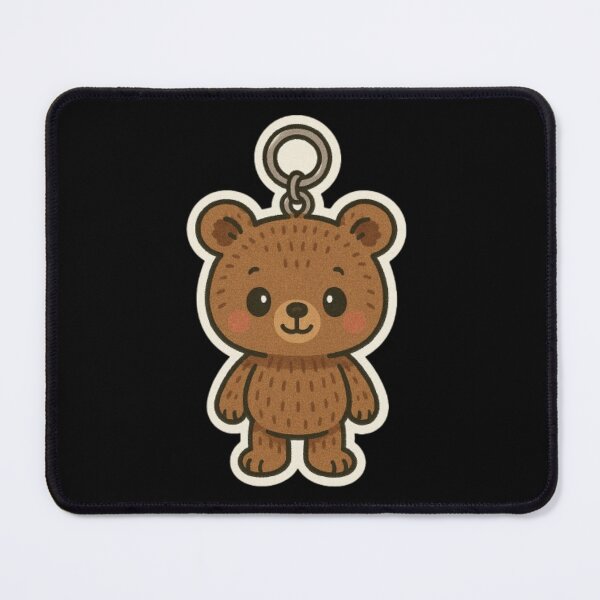 Item preview, Teddy Bear Keychain Labubu Blind Box Brown Stuffed Animal Vintage Cute Retro Animal designed and sold by SamiraArts.
