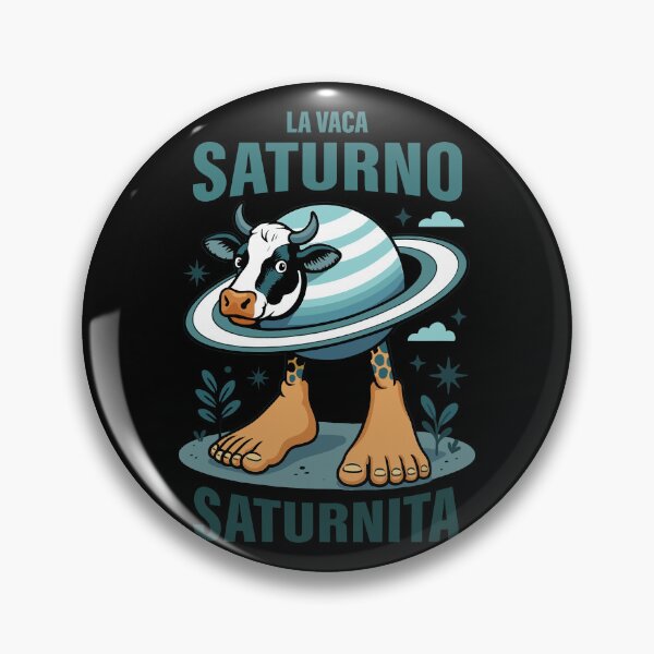 Item preview, La Vaca Saturna Saturnita Italian Brainrot Memes Dark designed and sold by Sitchko.