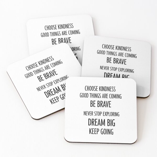 Item preview, Positive Affirmations - Choose Kindness & Dream Big designed and sold by Owcomm.