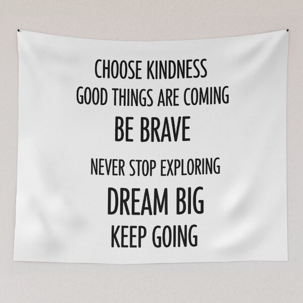 Item preview, Positive Affirmations - Choose Kindness & Dream Big designed and sold by Owcomm.