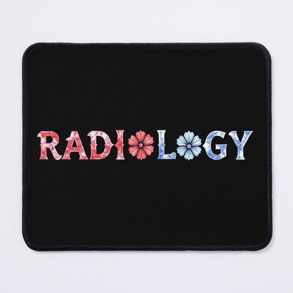 Item preview, Radiology Floral Letter Art T-Shirt – Cute Medical Design designed and sold by medicalzone.