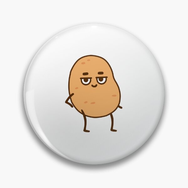 Item preview, Sassy Potato – Funny Cool Potato Cartoon Characte designed and sold by ChillVibes04.